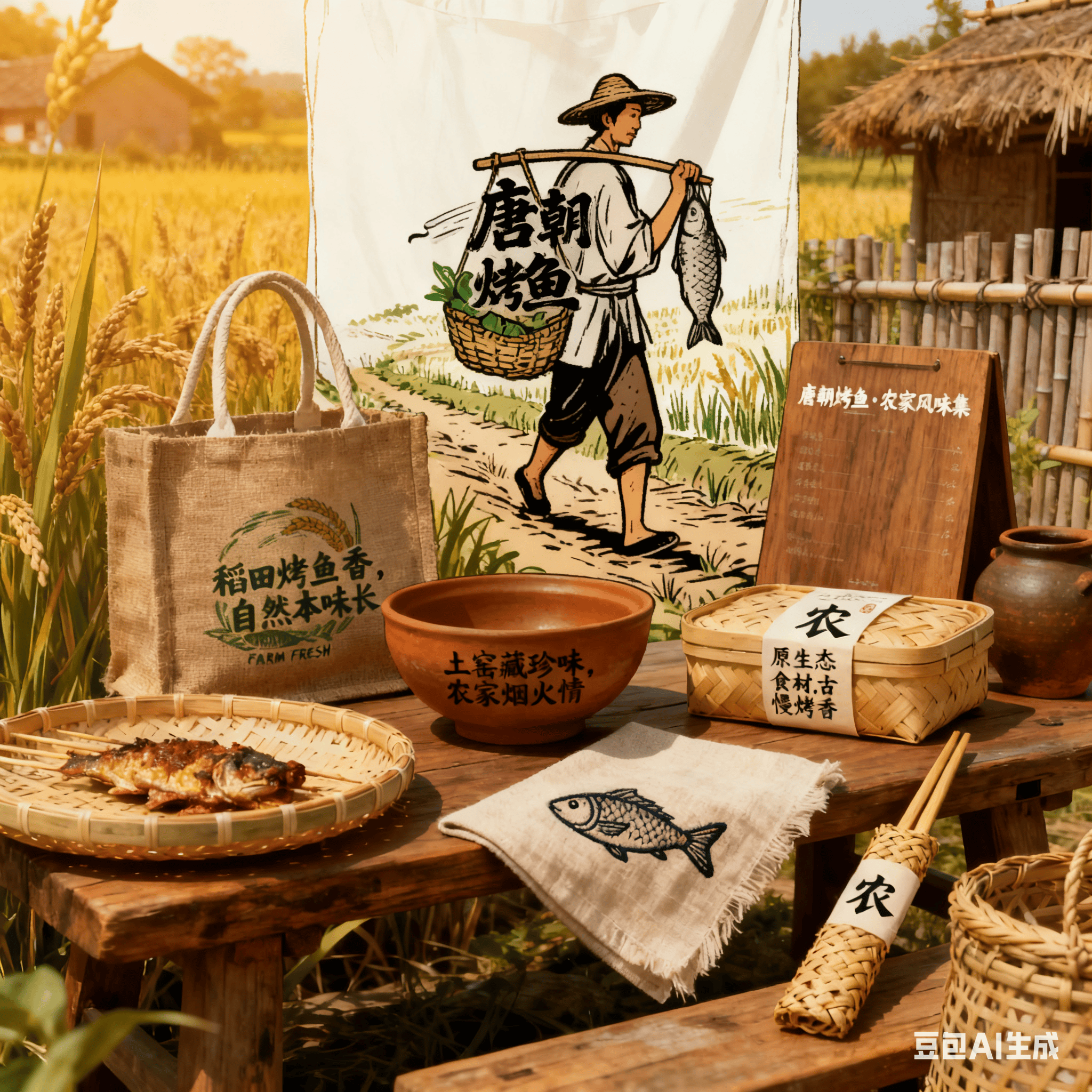 完整复古品牌体系