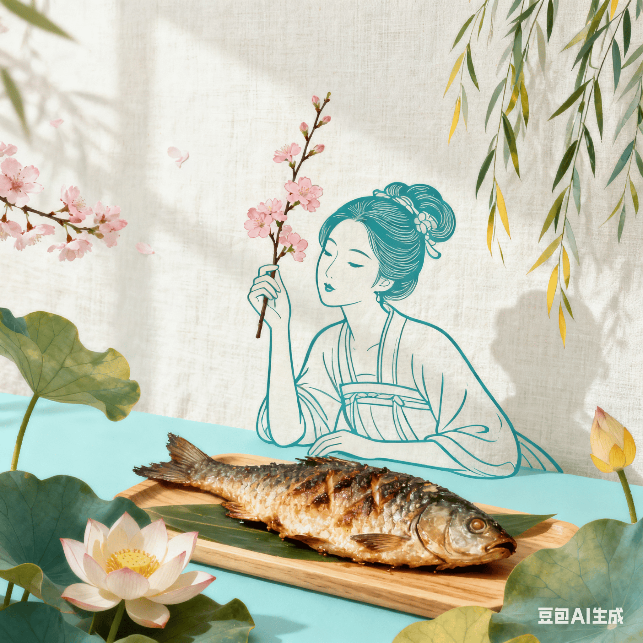 古村烤鱼·清新文艺风